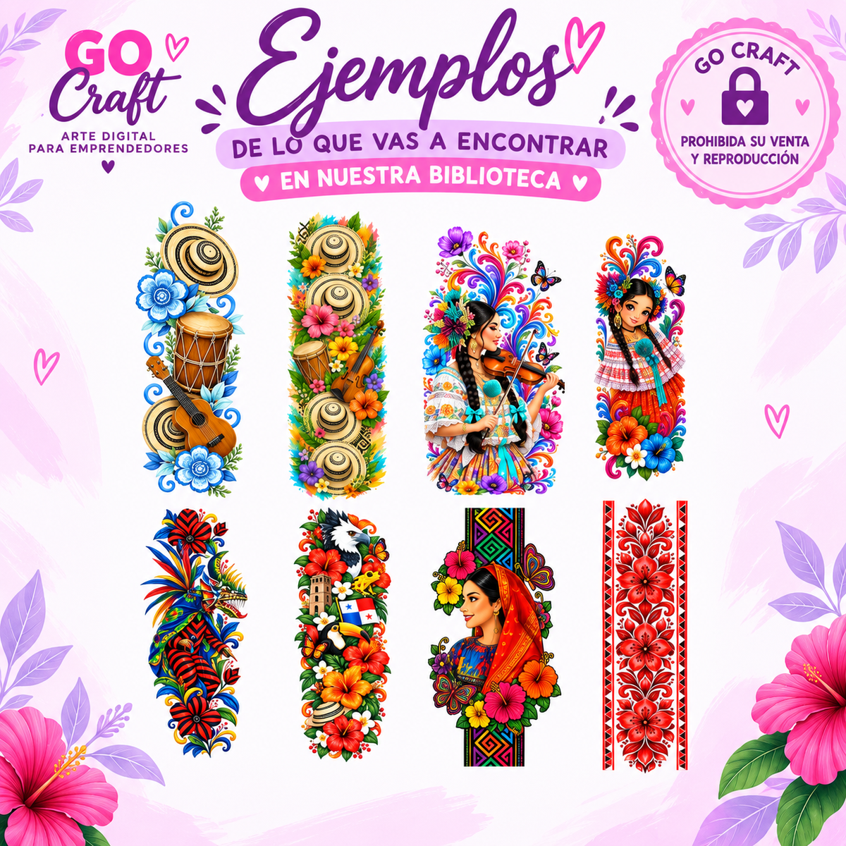 Pack 37 DISENOS PARA TIRAS PATRIAS
