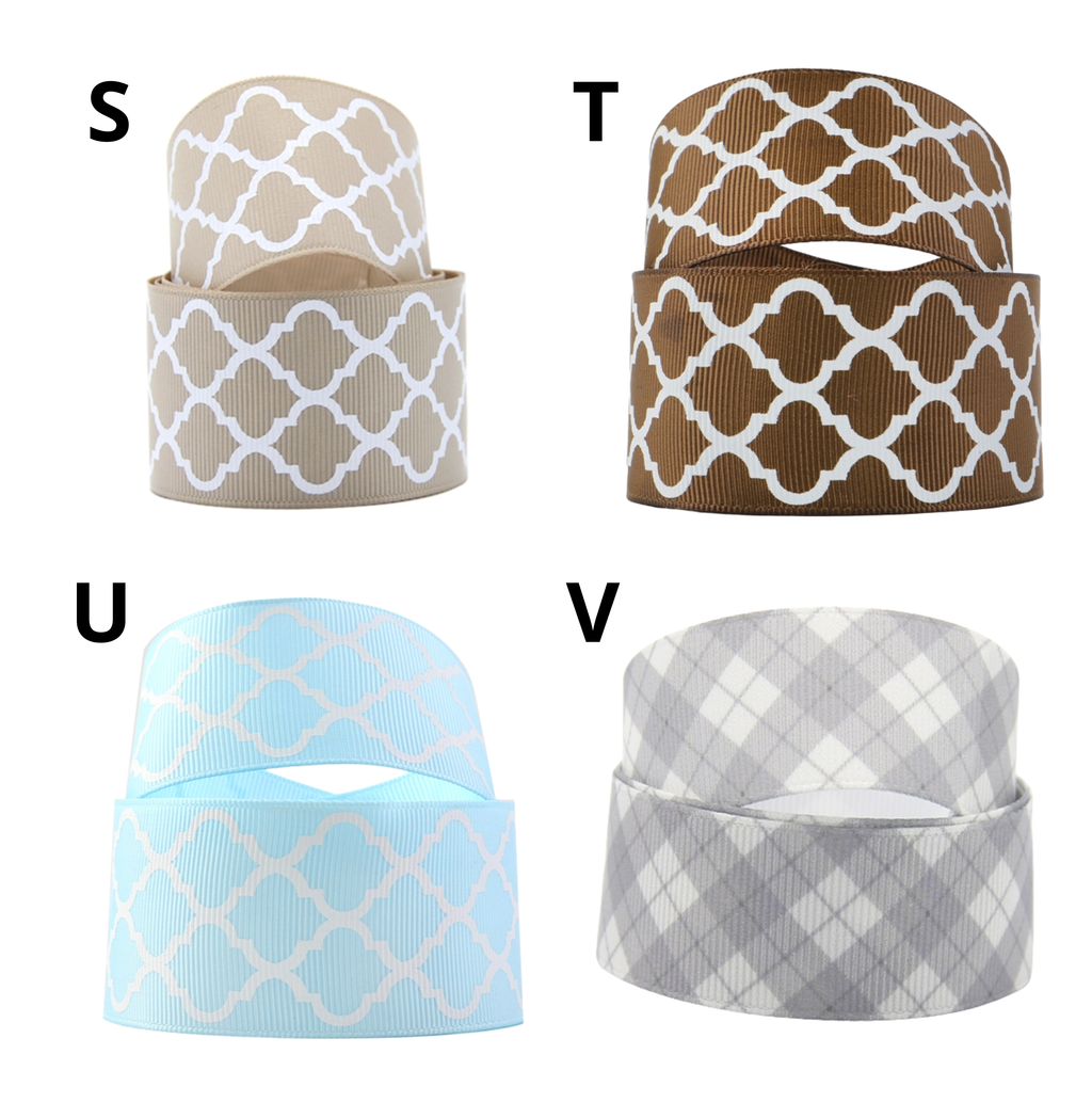 Cinta estampada escolar 1.5 pulg