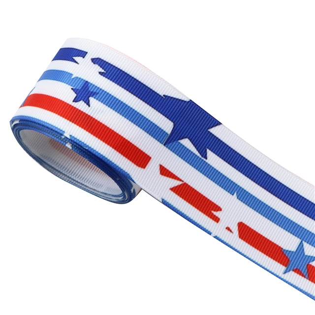 Cintas estampadas tricolor