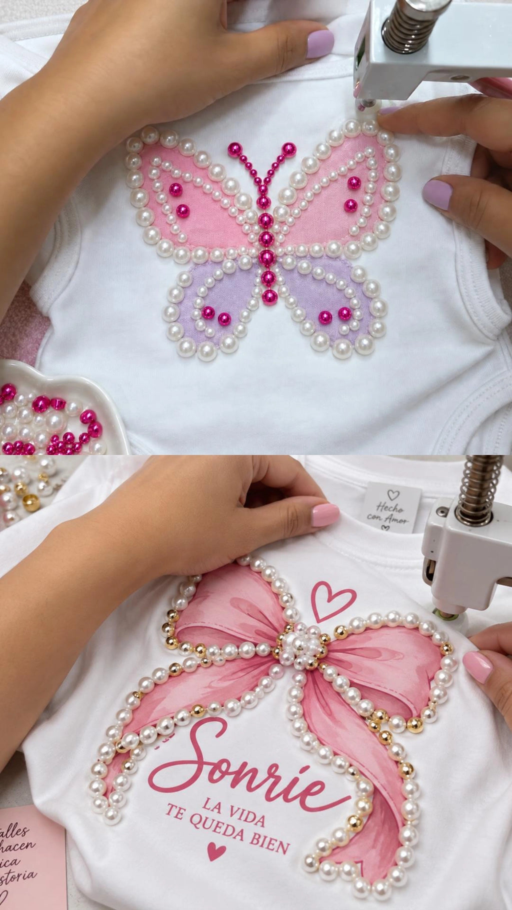 Máquina remachadora de Perlas
