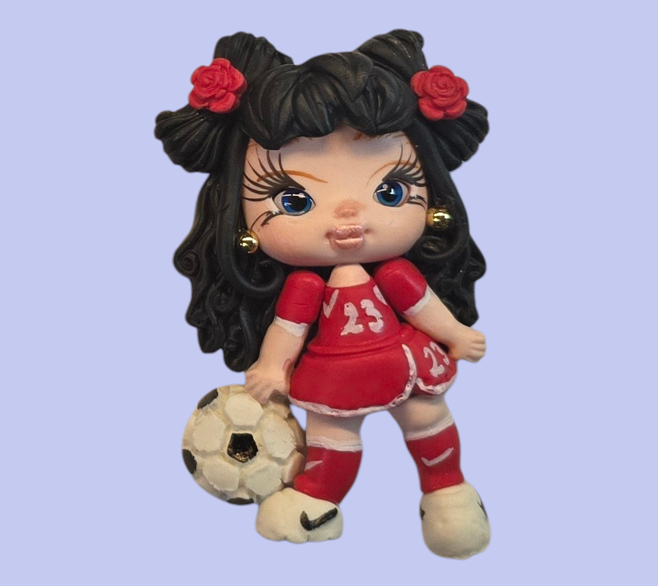 Aplique porcelana niñas mundial
