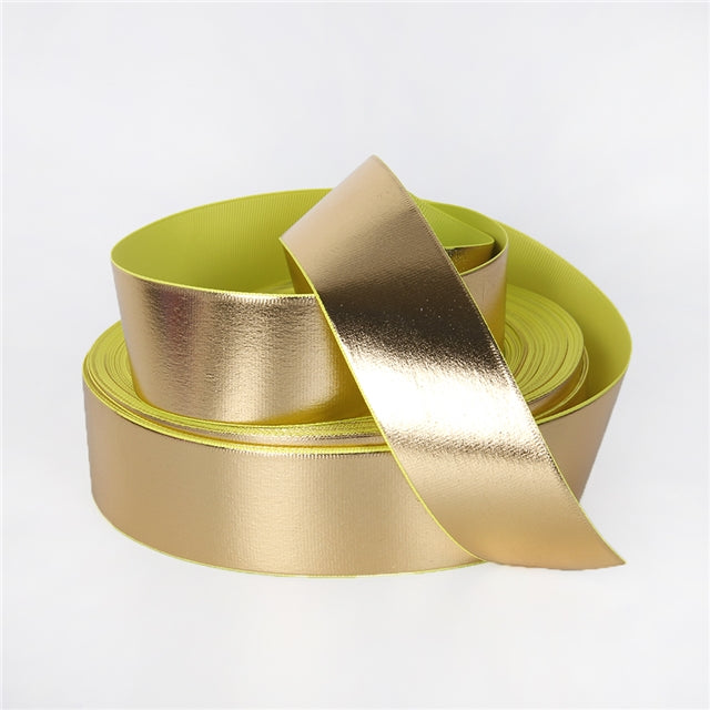Cinta metalizada 1.5 pulg dorado