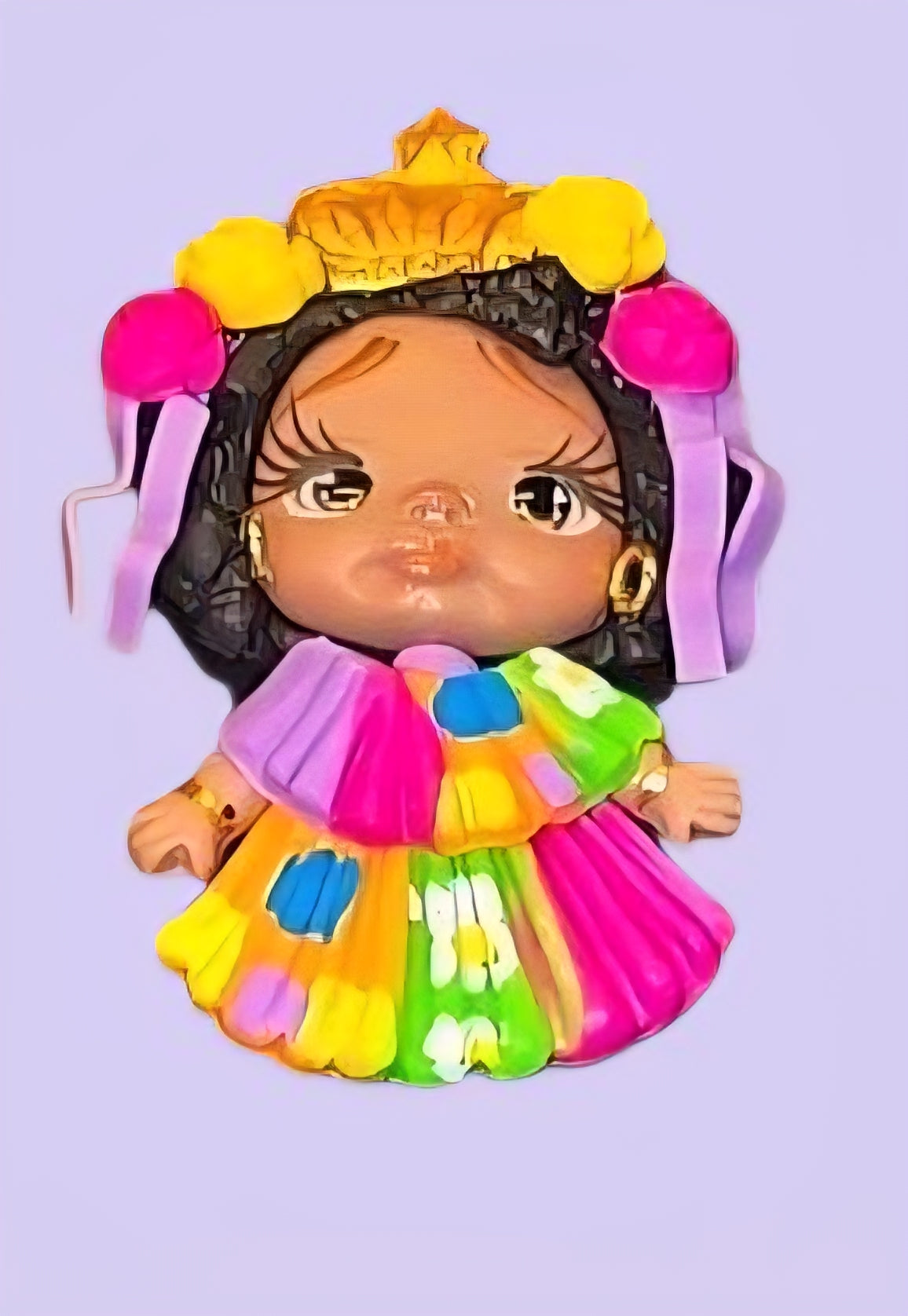 Porcelana Etnia negra