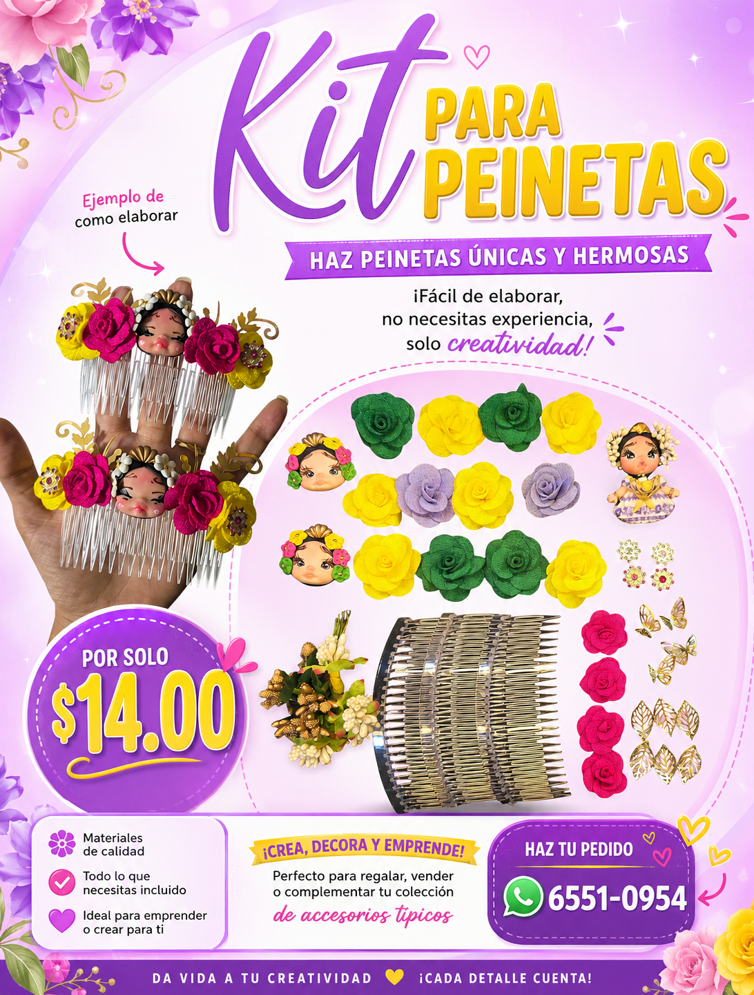 Kit Peinetas