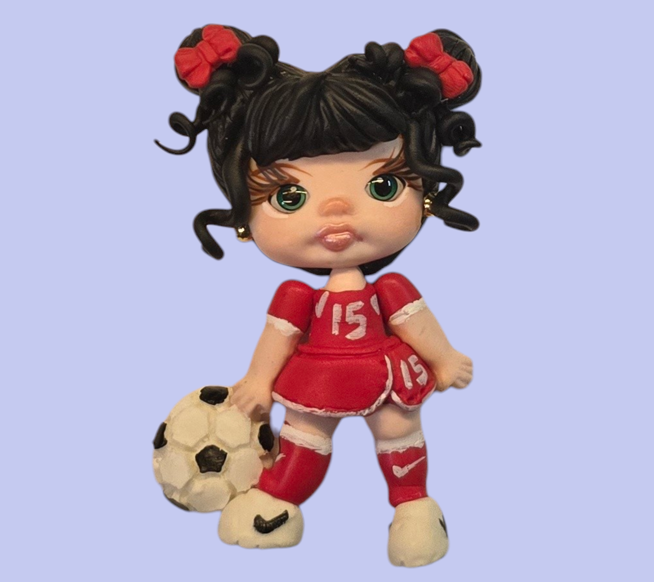 Aplique porcelana niñas mundial
