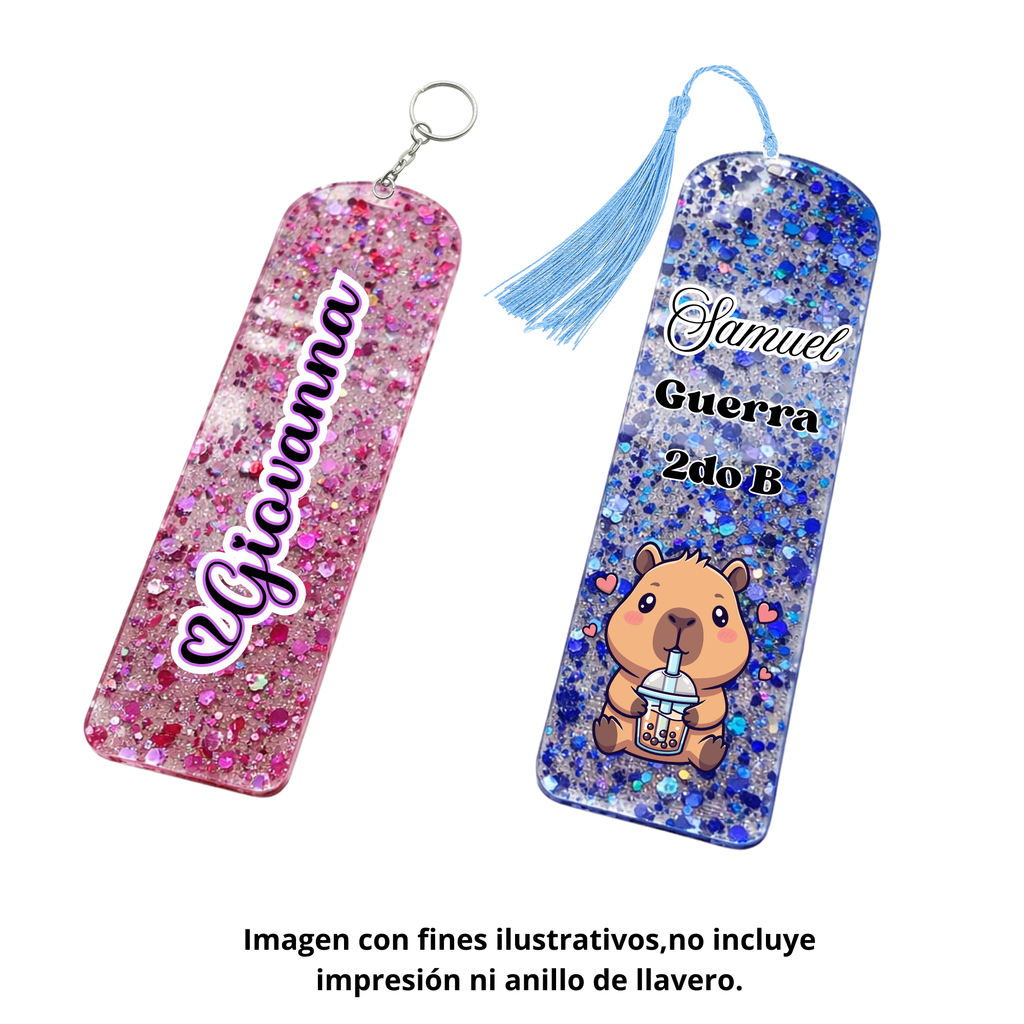Tag de acrílico