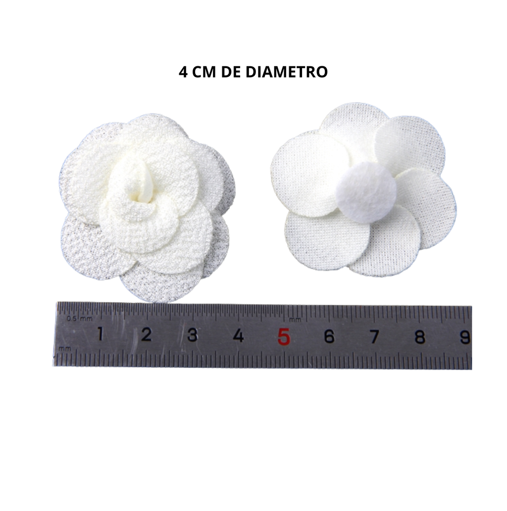 Flores de Lino 4 cm