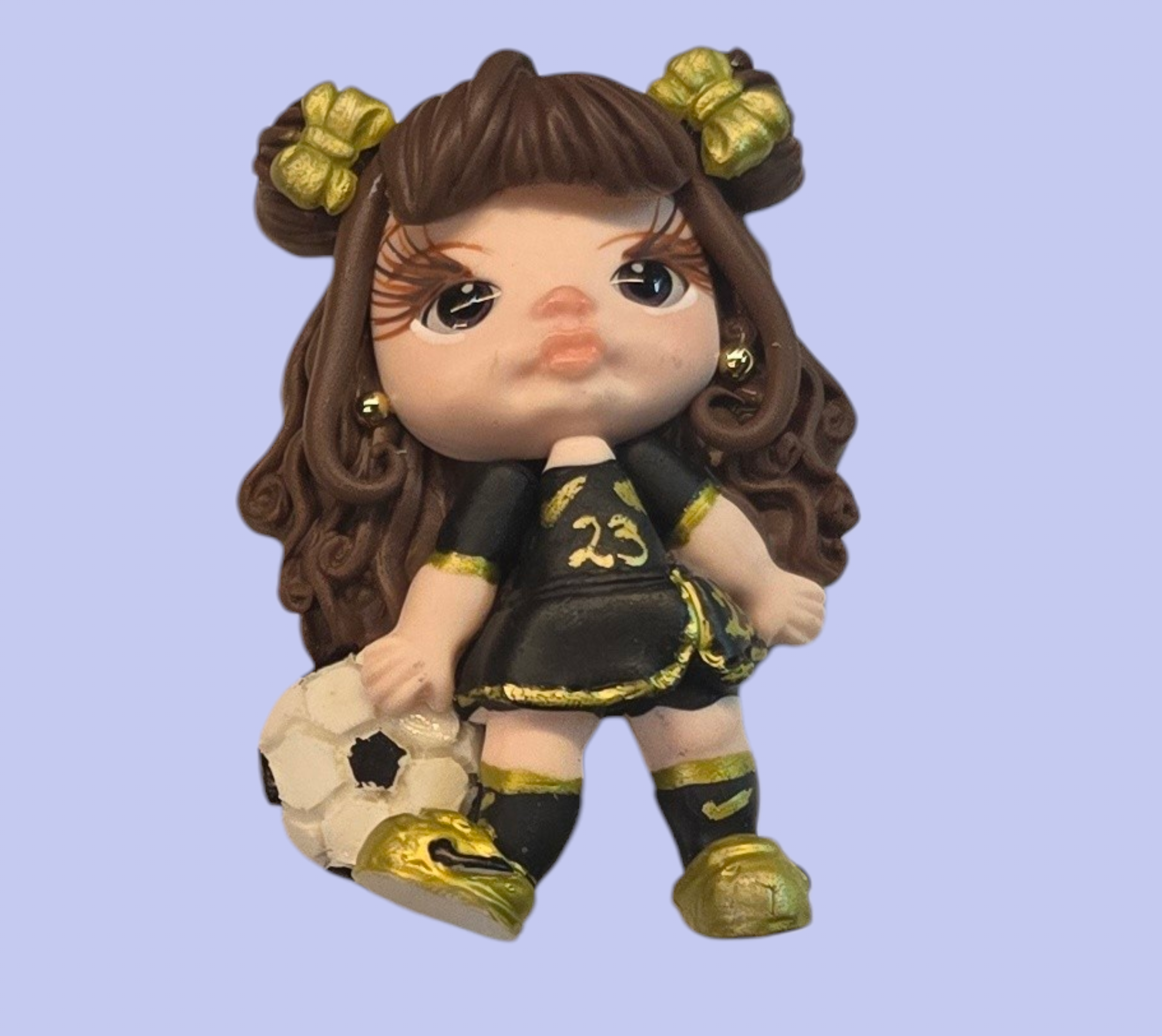 Aplique porcelana niñas mundial