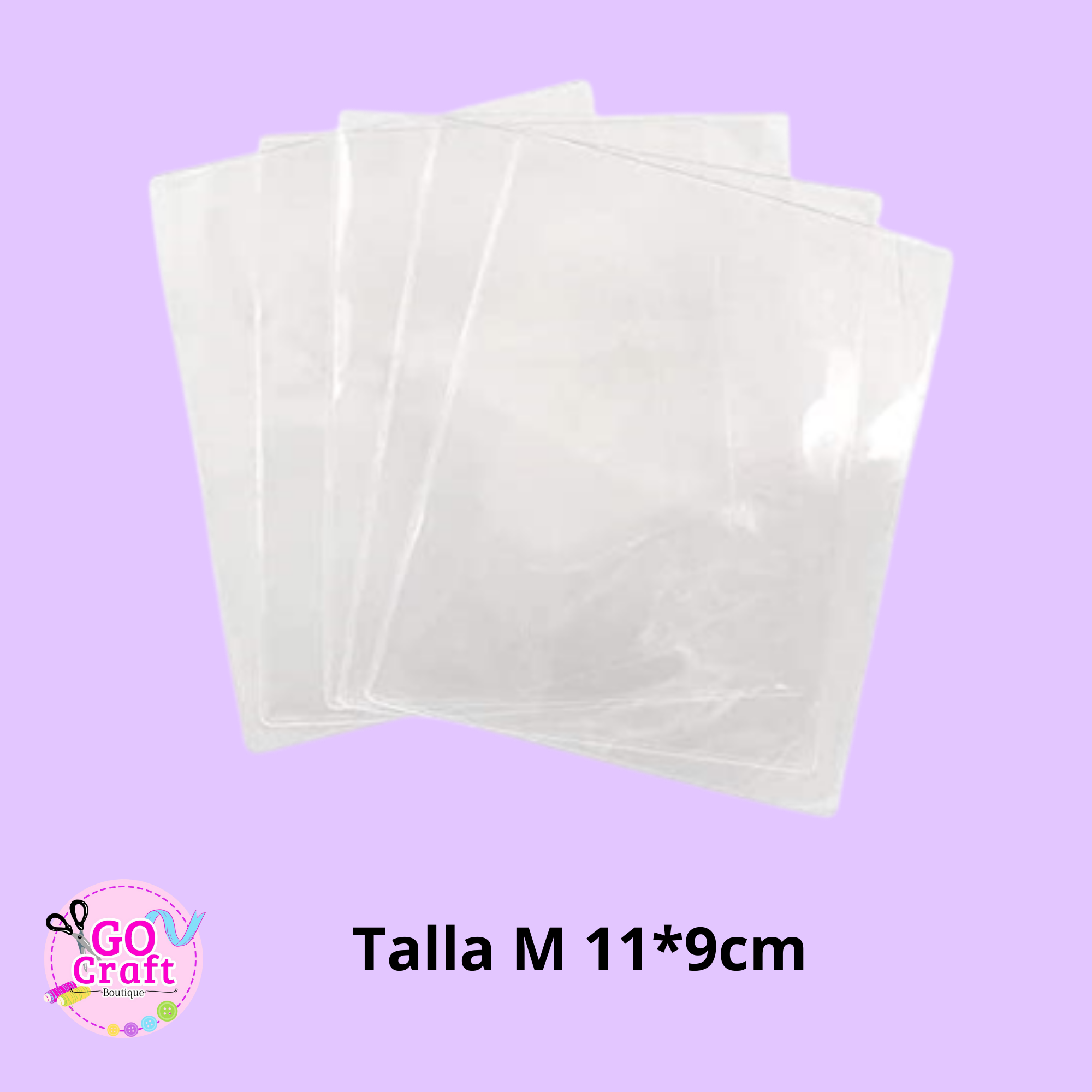 PVC transparente para lazos