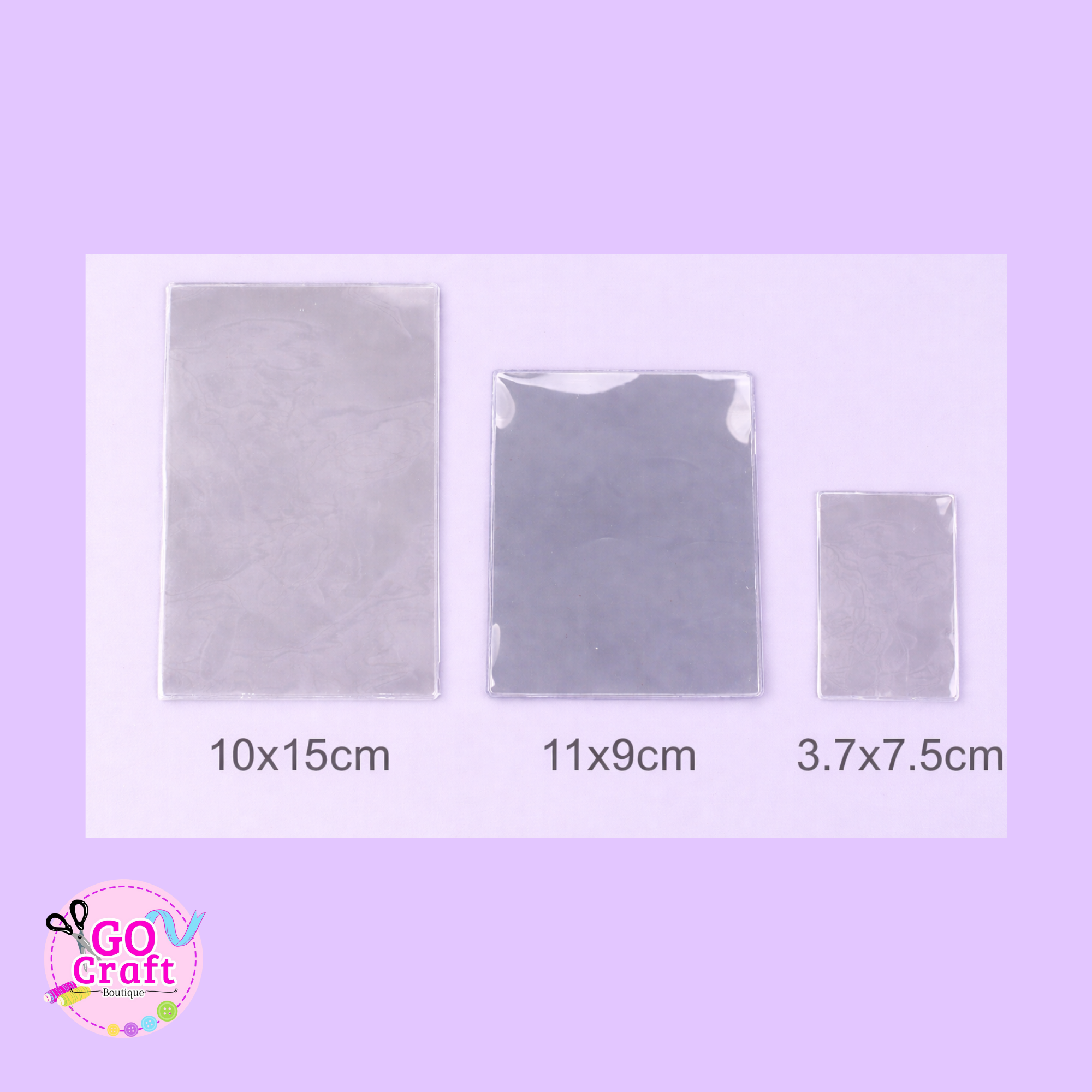 PVC transparente para lazos