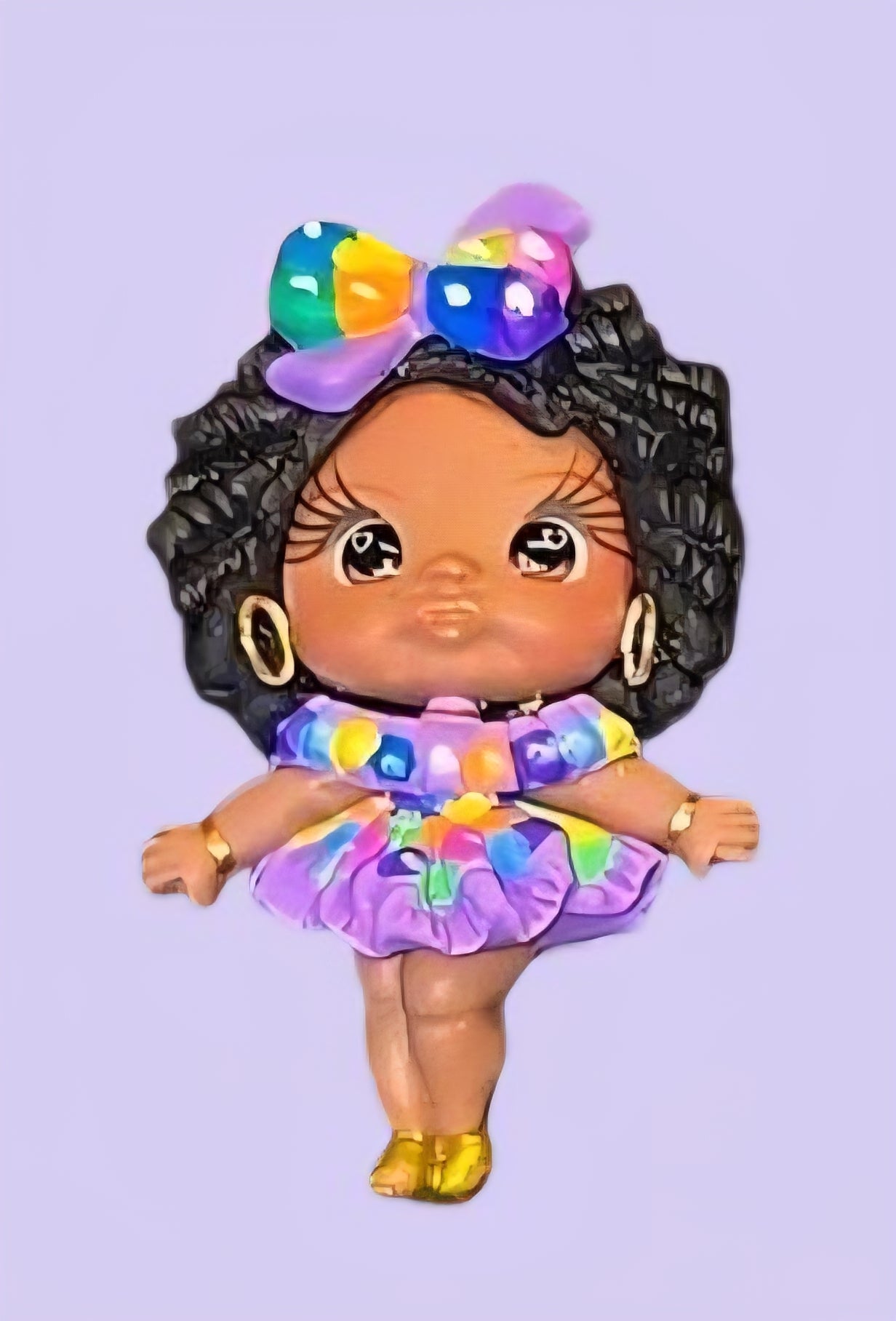 Porcelana Etnia negra