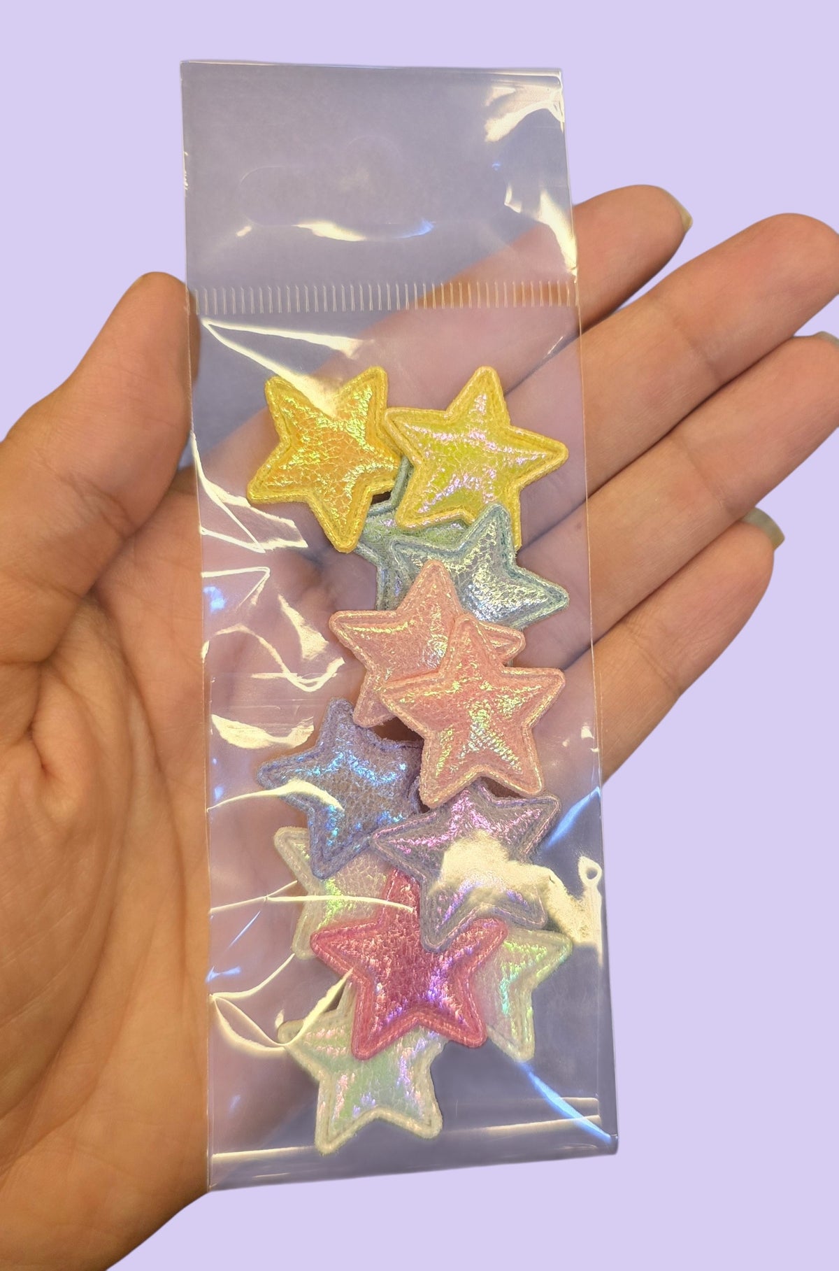 Pack 12 estrellitas pastel