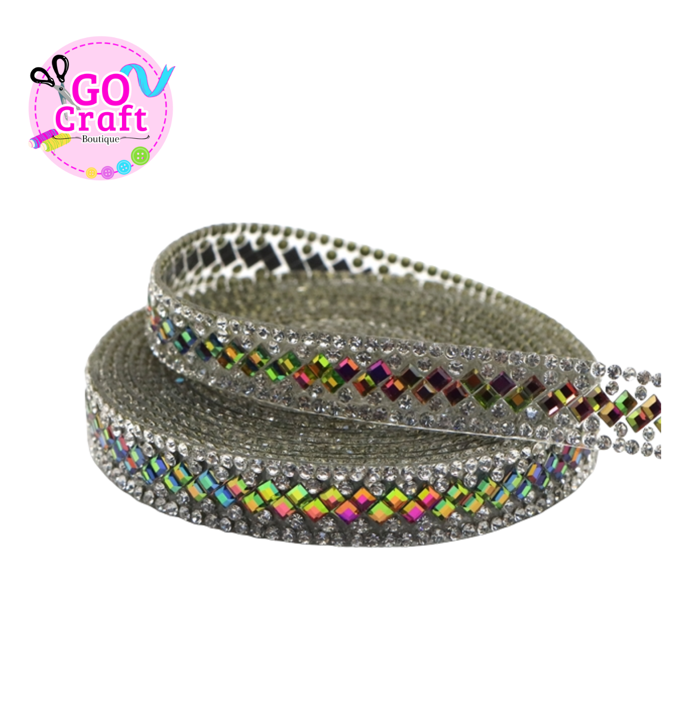 Tira rhinestone