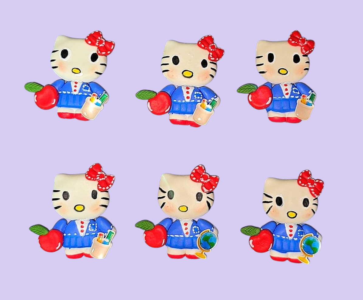 Aplique porcelana H.Kitty