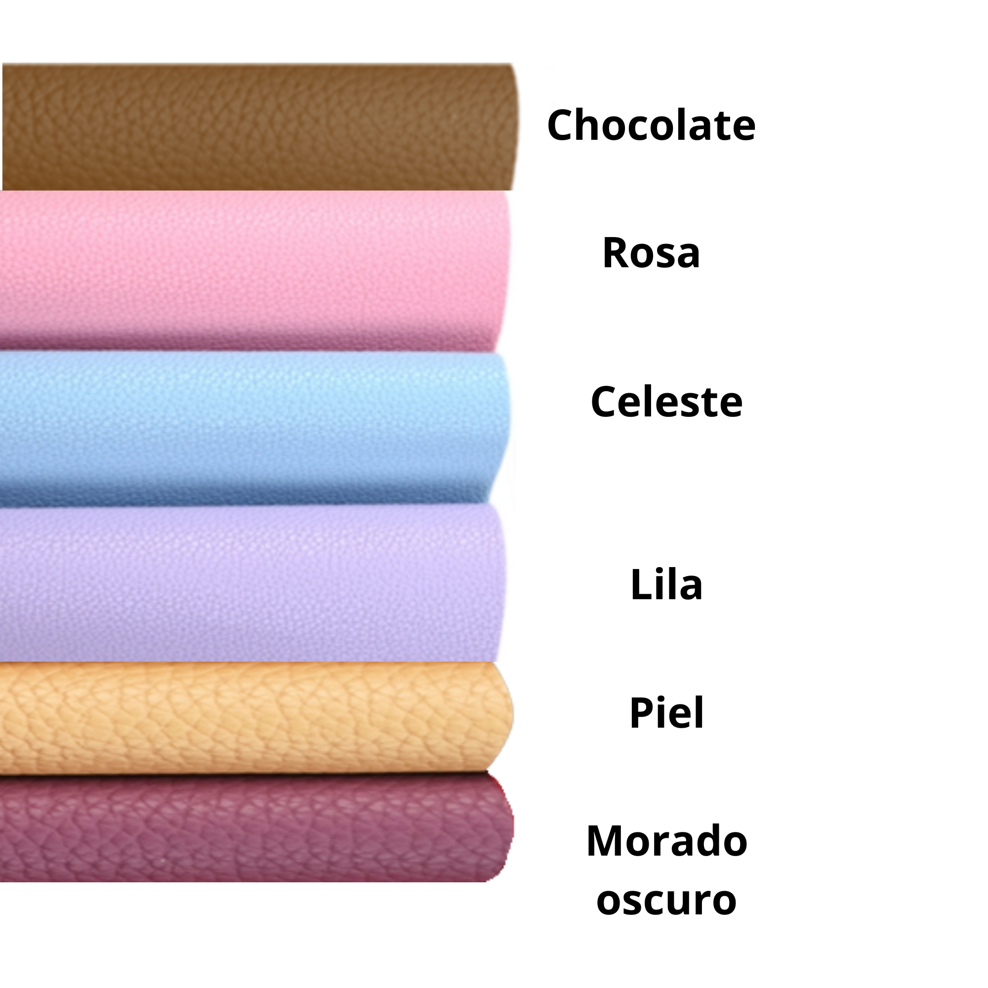 Cuerina litchi 8x13 pulg
